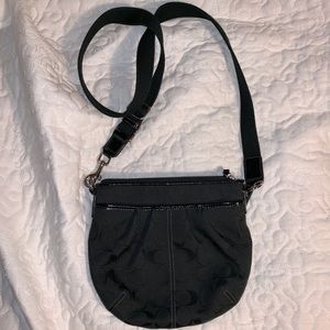 Coach signature crossbody